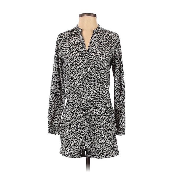 Michael Kors Black and White Romper Size Small - Picture 3 of 8